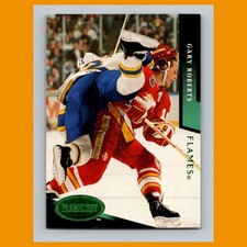 Gary Roberts #302 1993-94 Parkhurst Emerald Ice Calgary Flames Hockey Card NHL