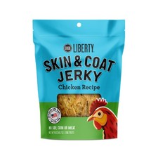 Liberty Skin & Coat Support Chicken Jerky Dog Treats 5 oz USA Made, Grain Fr...