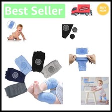 Unisex Baby Knee Pads Set of 5 - Comfortable Crawling Protection for Toddlers