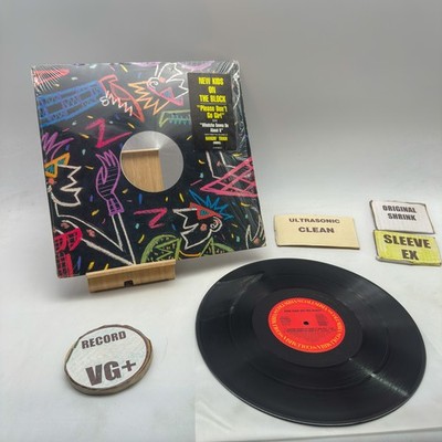New Kids On The Block- Please Don't Go Girl VG+/EX Ultrasonic Clean 1988
