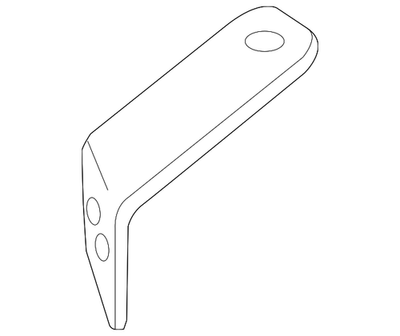 #ad #ad Genuine Audi Low Note Horn Mount Bracket 8R0 951 230 A $19.18