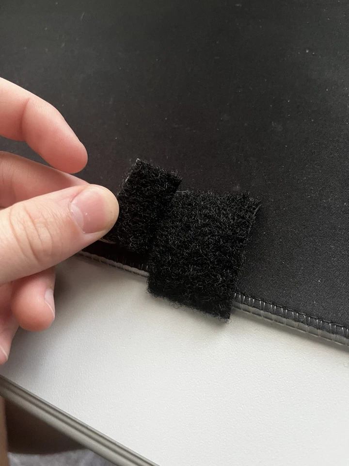 OLD GEN Black VELCRO® CAG, DELTA FORCE, SOCOM, NSA, CIA, SELLO CBS, RAMA DE TIERRA Foto 4 de 4