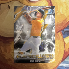 Topps Bowman Draft 2024 Nick Kurtz Oakland Athletics Plasma Power PP-2
