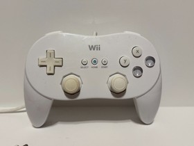 Nintendo Wii RVL-001 White Tested Bundle Remote Classic Controller Paper Mario