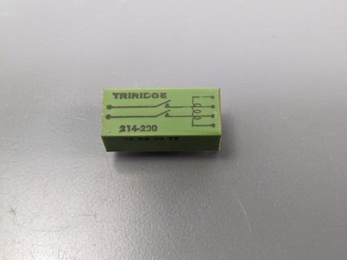 Triridge 214-200 Reed Relay, PCB, Solder Pull