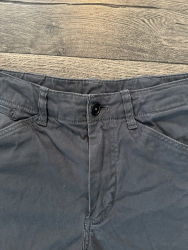 "Pantalones cortos Buck Mason Walk para hombre talla 28 grises vintage de lona chino con cordón 9,5""" - Imagen 4 de 14
