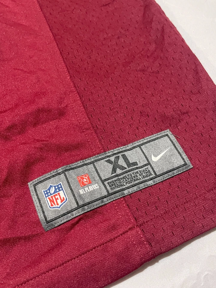 Camiseta de fútbol americano Nike Alfred Morris #46 Washington Redskins en el campo de la NFL para hombre XL Foto 3 de 4