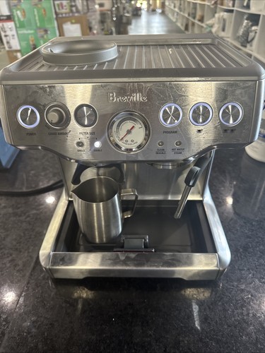 Breville the Barista Express Espresso Machine - Brushed Stainless   (FOR PARTS)