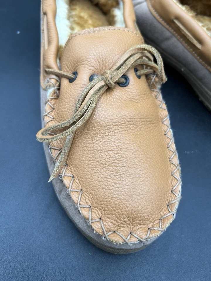 Mocasín Zapatilla Old Friend 721143 Hombre Ancho Medio 10 Castaño Pedregoso Nuevo Foto 4 de 4