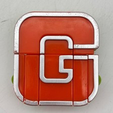 Alpha Bots Letter G Orange Green Silver Robots Alphabet Transformers