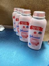 4 Pack Johnson  s Baby Powder Talc Blossoms 100gram