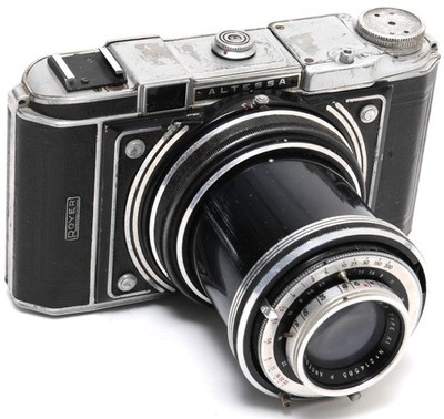 @ Royer Altessa 120 film camera w. Angenieux 3,5/100mm 6x6 and 6x9 Exposures NOT