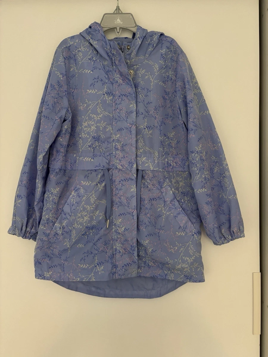 Reserved Girls Floral Light Parka Jacket Size 128 cm 7-8 Years Spring Autumn