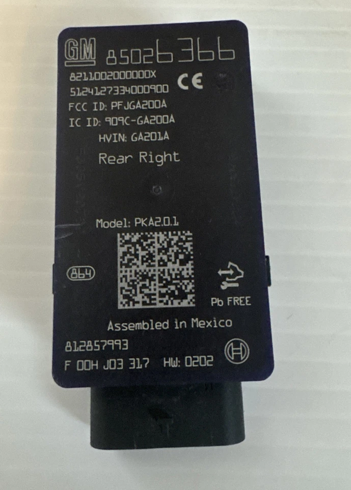 2025 Cadillac Escalade Right and Left Transceiver 85026366 & 85026367 OEM K0067 - Image 3 of 4