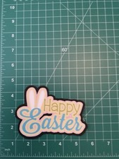 Happy Easter-Premade Die Cut Embellishment