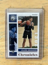 2021-22 Panini Chronicles Draft Picks - Jalen Johnson #13 (RC)