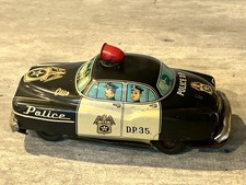 Vintage 1950's  Police Cruiser Toy Battery Operated NO BOX Japan