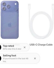 iPhone 17 Pro Max 256GB Unlocked Smartphone Deep Blue