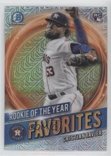 2021 Bowman Mega Box Mojo Refractor Cristian Javier #RRY-CJ 0u0o