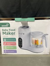 Grownsy Baby Food Maker with Steam Basket, One Step Baby Food Processor Steame 1
