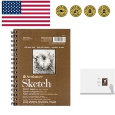 400 Series Sketch Pad, 5.5x8.5 inch, 100 Sheets - Artist Sketchbook for Drawi...
