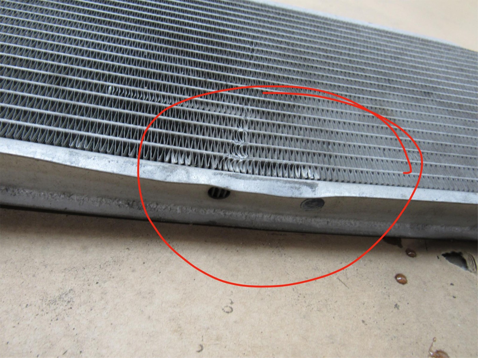 Maserati Levante 2018 3.0L Auxiliary Water Coolant Radiator Core 16-24 ;#4