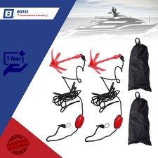1.5 3.3 5.5 7.1lb Folding Anchor Set×2 For Small Boats Canoe Paddle Boards New