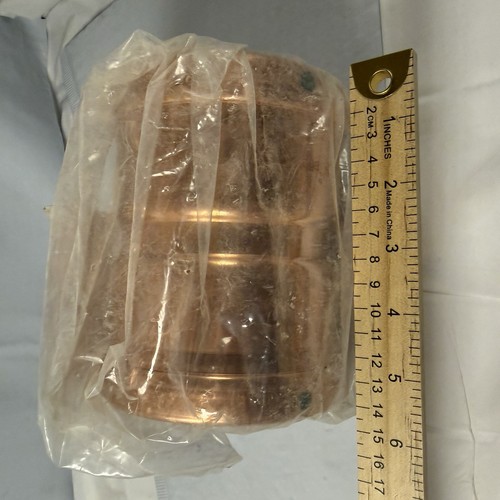 Viega ProPress 20738 Copper 4 in Coupling w/ Stop P1 x P2 XL Commercial Fitting