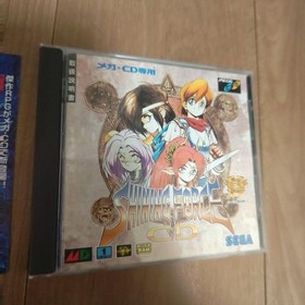 Shining Force CD Sega Mega-CD Japan Import RPG Obi Manual Great Condition