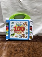 Leap Frog Learning Friends 100 Words Electronic Book English Spanish 2018 Toy