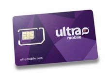 Ultra Mobile SIM Card 4GB 5G Data Unlimited Talk Text 1 Year T-Mobile Prepaid