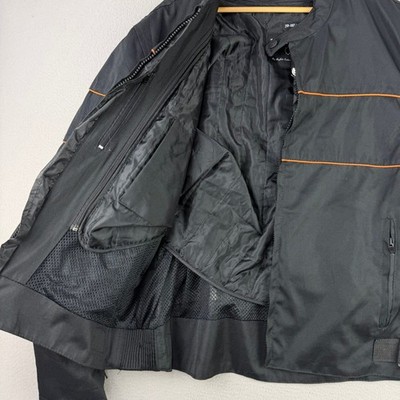Buffalo Outdoors Road Wear Jacket Mens XXL Black Biker Motorcycle
