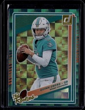2025 Panini Donruss Quinn Ewers #6 The Rookies RC Dolphins