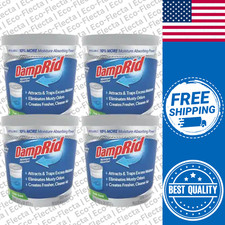  4-Pack Damprid Fresh Scent Moisture Absorber Odor Remover 11 Oz.
