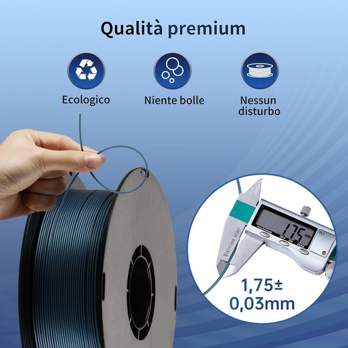 ANYCUBIC Filament PLA Seide 1,75 mm für 3D Drucker, PLA Silk AB037 - Bild 3 von 7