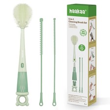 5-in-1 Cleaning Brush Set Baby Bottle Brush Bottle Brush Cleaner, Multi-P...