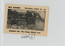 1955 Roy Rogers Bubble Gum South of Caliente Roy Rogers 16 m4e