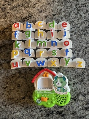 Fridge Phonics Scout Hund Magnet Alphabet Lernen Musik Set Leap Frog 2009