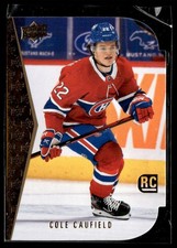 2021-22 Upper Deck Triple Dimensions Reflections Cole Caufield Montreal