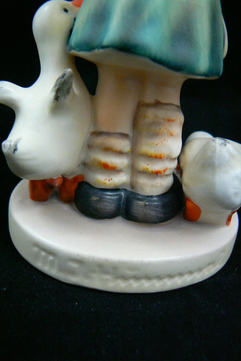 Vintage Hummel Goebel W Germany Porcelain Be Patient girl Vintage Hummel Goebel W Germany Porcelain Be Patient girl