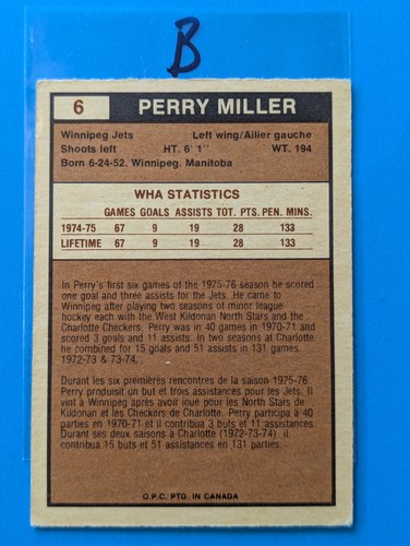 1975-76 O-Pee-Chee WHA Hockey - U-Pick - Picture 15 of 318