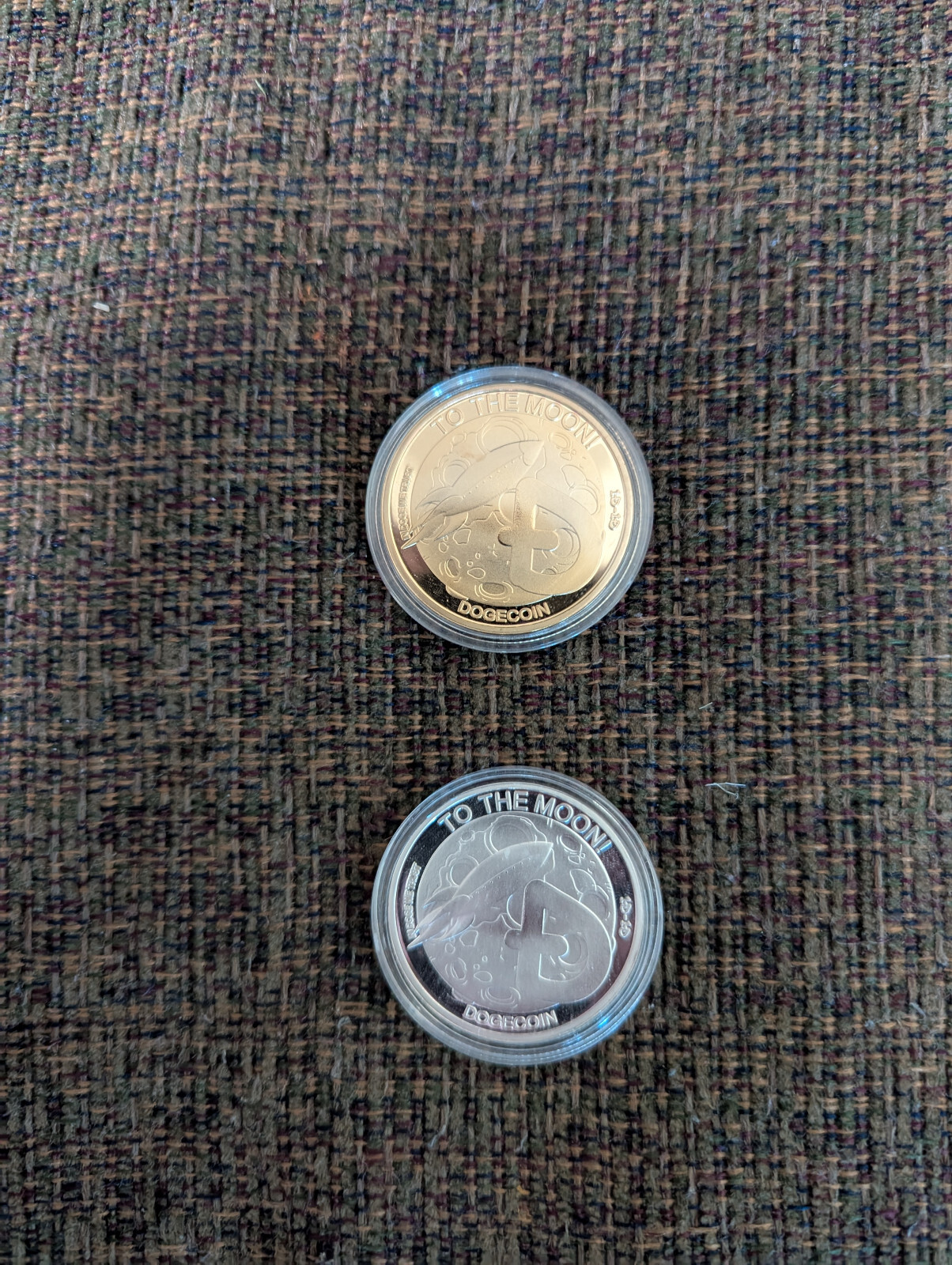 Gold Australian Commemorative Coins 10 Pcs Gold Plated Commemorative  Dogecoin Bitcoin Collectors Decoration Gold 1984 US Commemorative Coins