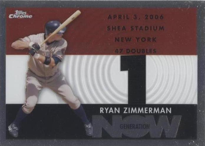 2007 Topps Chrome - Ryan Zimmerman #GN219 - 1 of 1