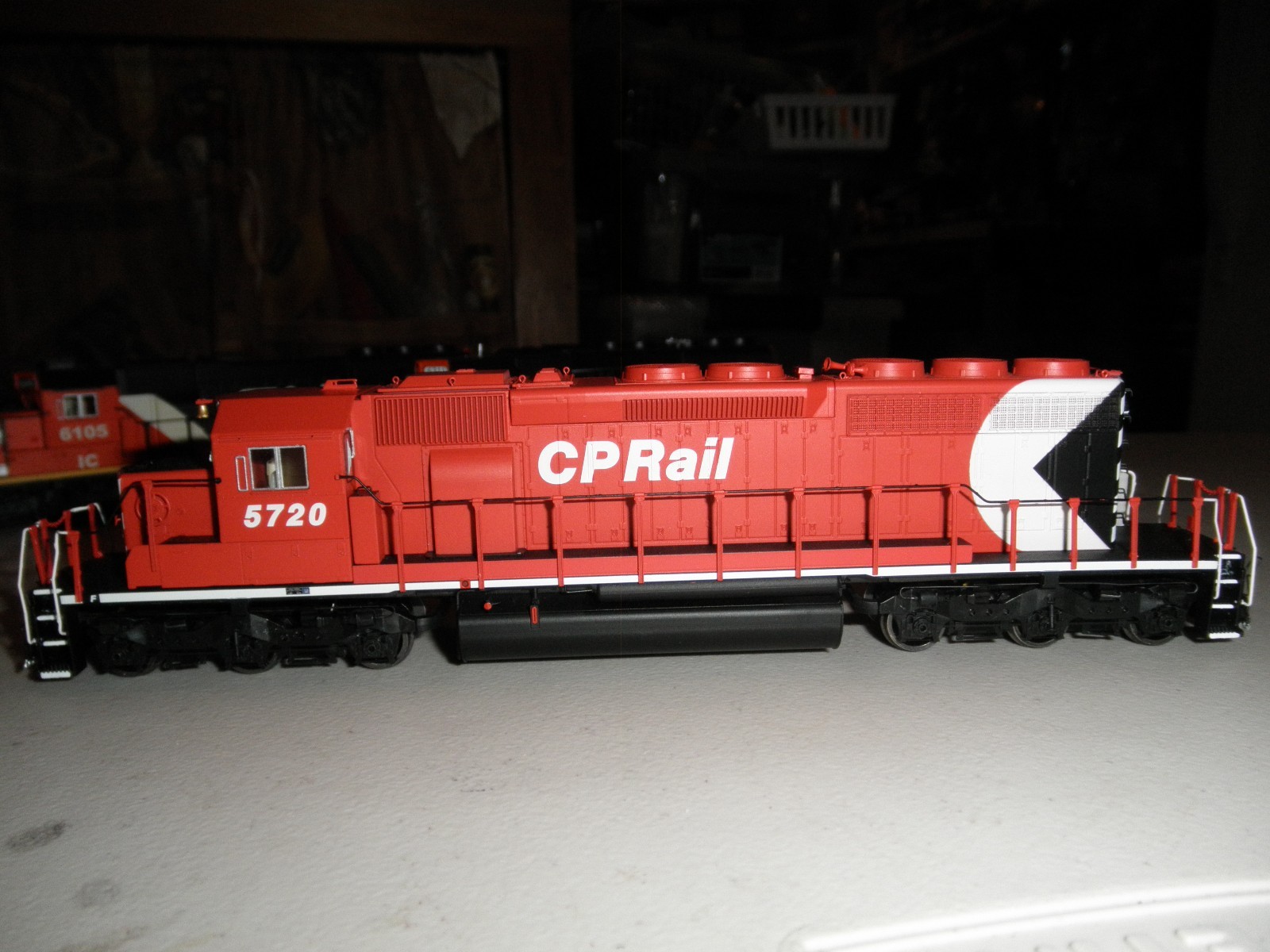 C.P. Rail SD40-2 con DCC y Sonido C.P. Rail SD40-2 con DCC y Sonido