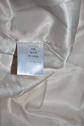WOMENS APRICOT LONG SLEEVE BLAZER LIGHT WEIGHT SIZE XX - LARGE - Picture 6 of 6