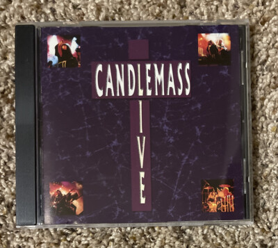 Candlemass Live Cd Metal Blade Records 1994 3984-14061-2