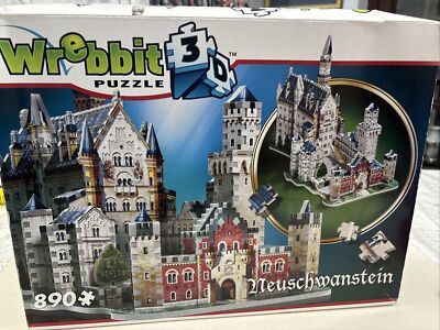 Wrebbit 3D Puzzle Schloss Neuschwanstein 890 Teile