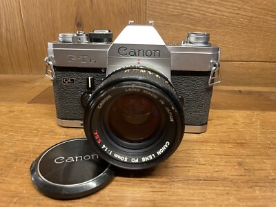 Fast Neu Canon Ftb-N Ftb Ql Spätes Modell Kamera Fd 50mm F/1.4 S.S.C Ssc Aus