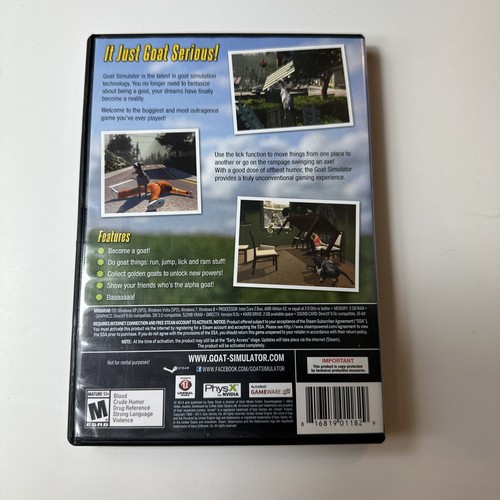 Goat Simulator PC DVD-ROM – Coffee Stain - Picture 3 of 6