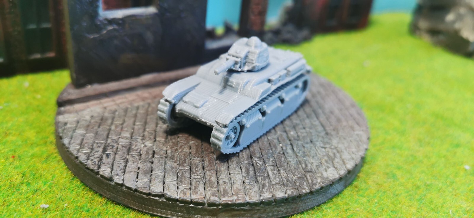 AMX R40 französischer leichter Panzer Modell Bausatz WW2 1/87 1/72 1/56 ...